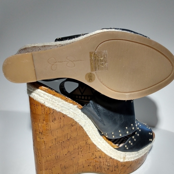JESSICA SIMPSON Wedge Heel Sandals NWOT - Picture 8 of 14